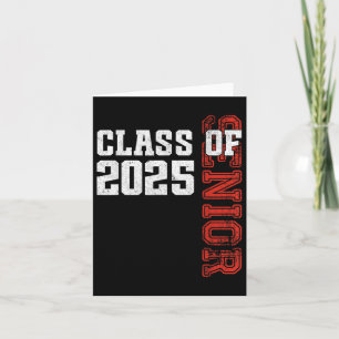 Carte Cl vintage De 2025 Diplômé Supérieur 25 Diplômé 2