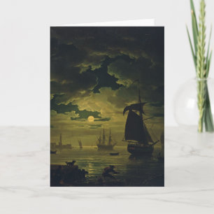 Carte Clair de lune sur Palerme - Beaux-arts haute fidél