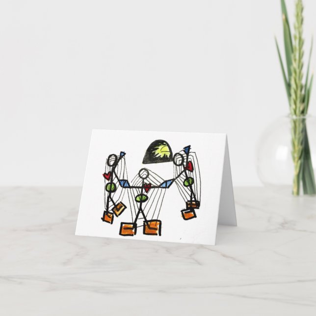 Carte Clair Glue Web| Métaphore de l'histoire (Devant)