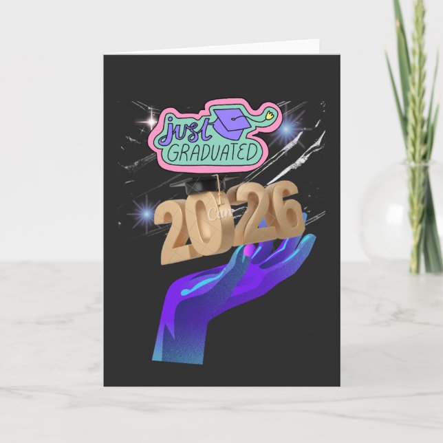 Carte Class of 2026 Graduate Shirt – Senior 2026  (Devant)