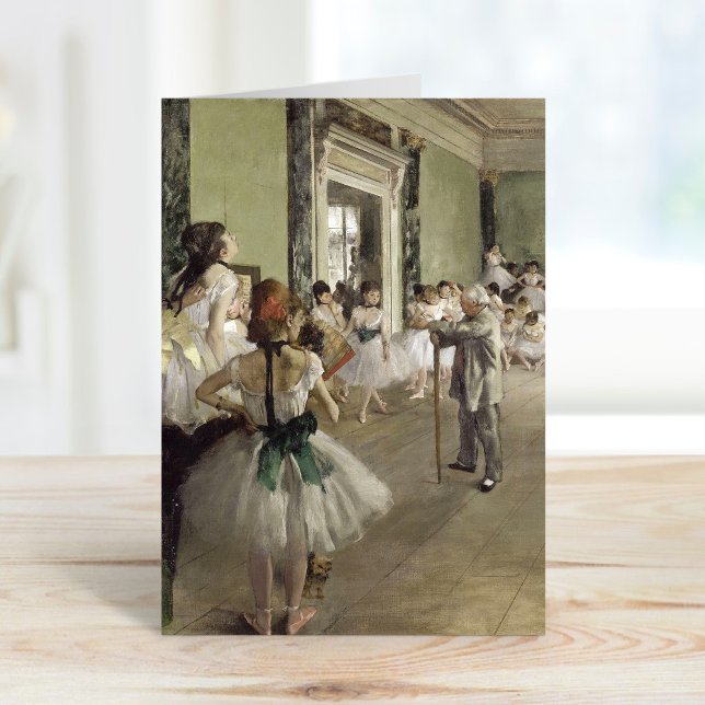 Carte Classe Ballet | Edgar Degas (Créateur téléchargé)