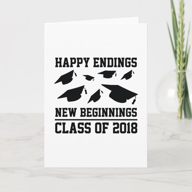 Carte Classe De 2018 (Devant)