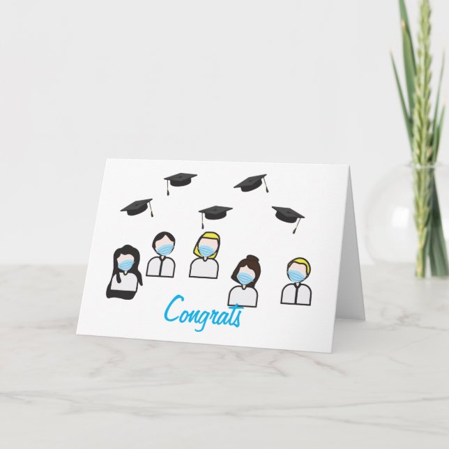 Carte Classe de 2020 Graduation (Devant)