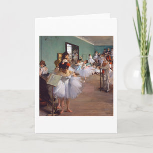 Carte Classe De Danse, Edgar Degas
