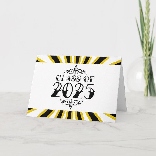 Carte Classe de style tatouage de 2025 (Devant)