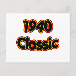 Carte Classique 1940