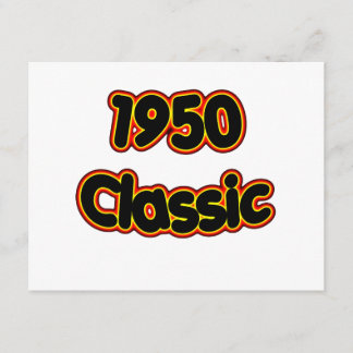 Carte Classique 1950