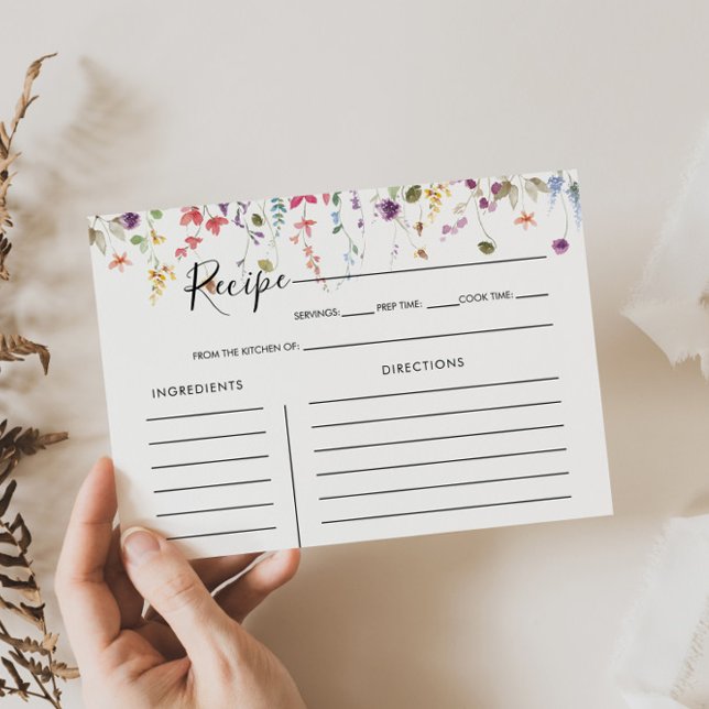 Carte classique de Fête des mariées sauvage coloré (Créateur téléchargé)