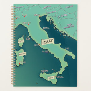Carte Classique d'Italie