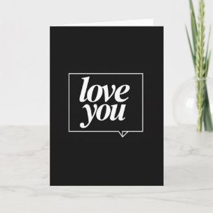 Carte Classique Je T'Aime
