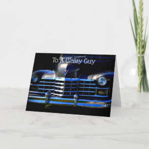 Carte Classy Car Classy Guy Fête des pères Card