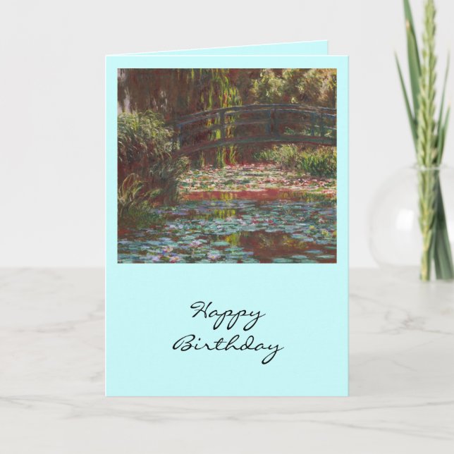 Carte Claude Monet (Devant)
