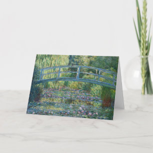 Carte Claude Monet - Bassin aux Nymphéas, Harmonie Verte