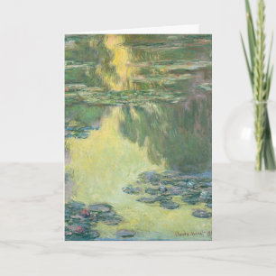 Carte Claude Monet Classic Painting, Nénuphar (1907)