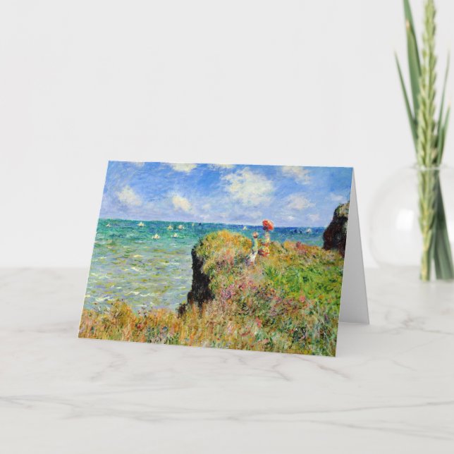 Carte Claude Monet Clifftop Walk (Devant)