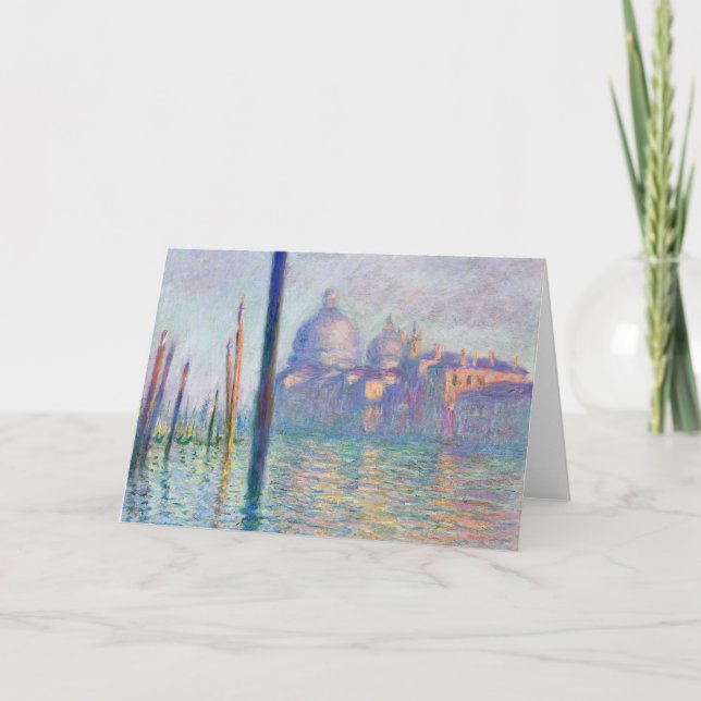 Carte Claude Monet - Grand Canal, Venise (Devant)