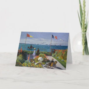 Carte Claude Monet - Jardin à Sainte-Adresse