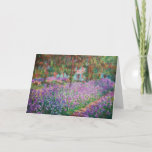 Carte Claude Monet - Le jardin de l'artiste à Giverny<br><div class="desc">Jardin de l'artiste à Giverny / Le Jardin de l'artiste a Giverny - Claude Monet,  1900</div>