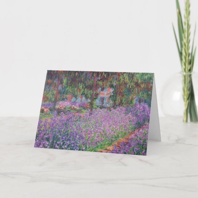 Carte Claude Monet| Le jardin de l'artiste à Giverny (Devant)