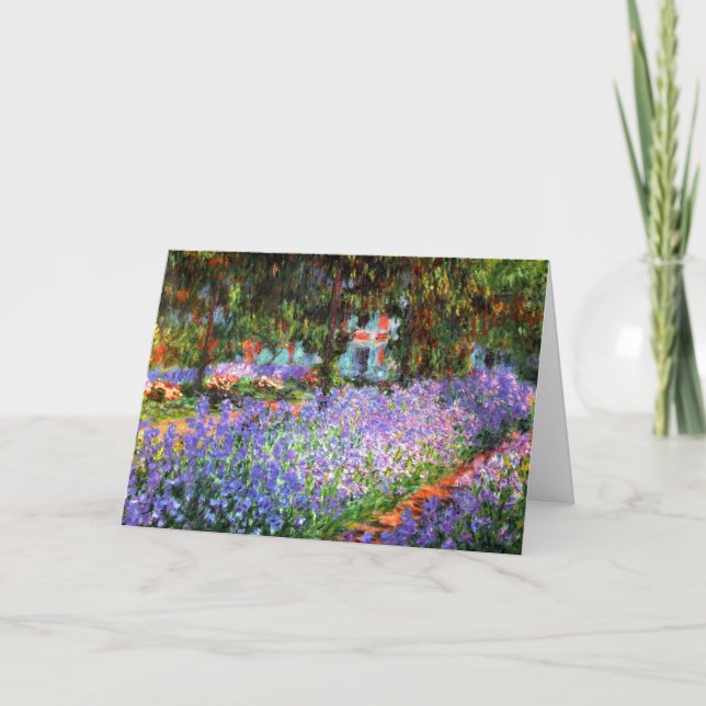 Carte Claude Monet Le jardin de l'artiste à Giverny Post (Devant)
