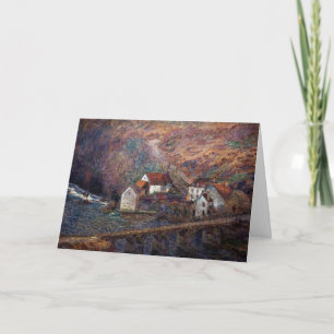 Carte Claude Monet - Le pont de Vervy