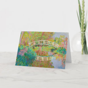 Carte Claude Monet - Le Pont japonais, Giverny