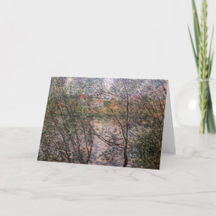 Carte Claude Monet - Le Printemps à travers les branches