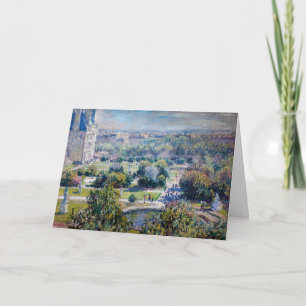 Carte Claude Monet - Les jardins des Tuileries