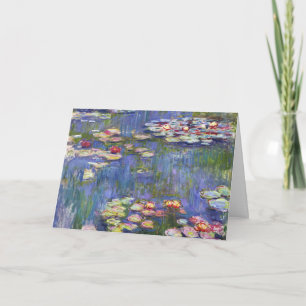 Carte Claude Monet - Nymphéas