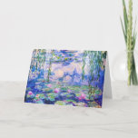 Carte Claude Monet - Nymphéas / Nymphéas 1919<br><div class="desc">Nymphéas (W.1852) - Claude Monet,  Huile sur toile,  1916-1919</div>