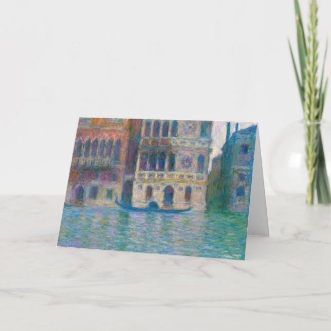 Carte Claude Monet - Palazzo Dario (Devant)