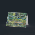 Carte Claude Monet - Water Lily Pond & Japanesese Bridge<br><div class="desc">The Water Lily Pond and the Japanese Bridge / Le Bassin aux nympheas - Claude Monet,  1899</div>