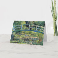 Claude Monet - Water Lily Pond & Japanesese Bridge