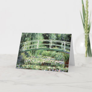 Carte Claude Monet   White Waterlilies, 1899