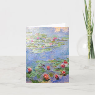 Carte Claude Monet's Water Lilies