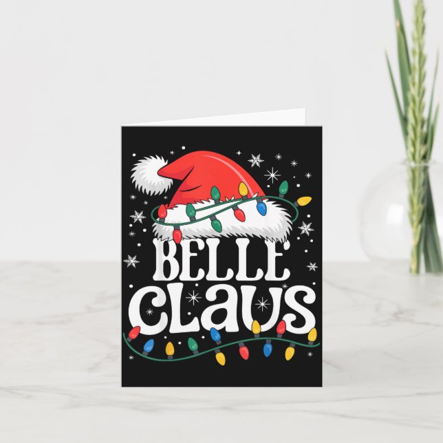 Carte Claus Funny Xmas Christmas Grandma Holiday Style  (Devant)