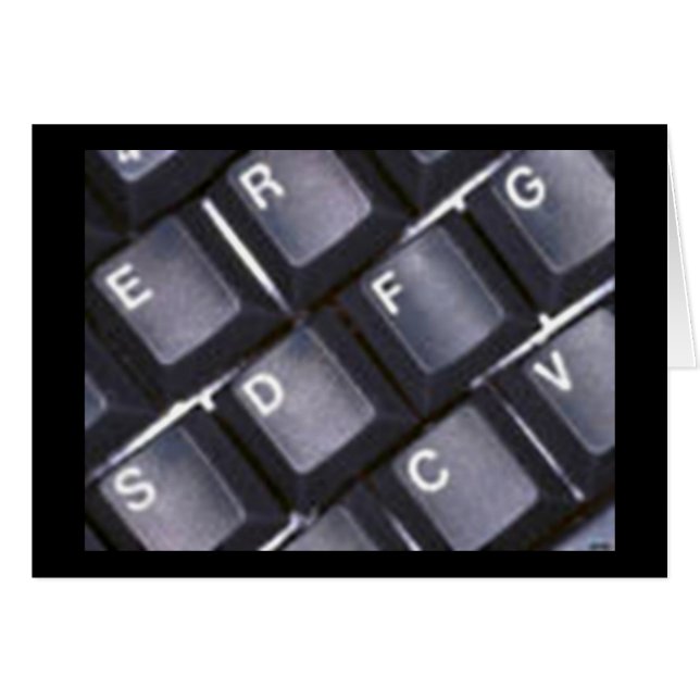 Carte clavier (Devant horizontal)