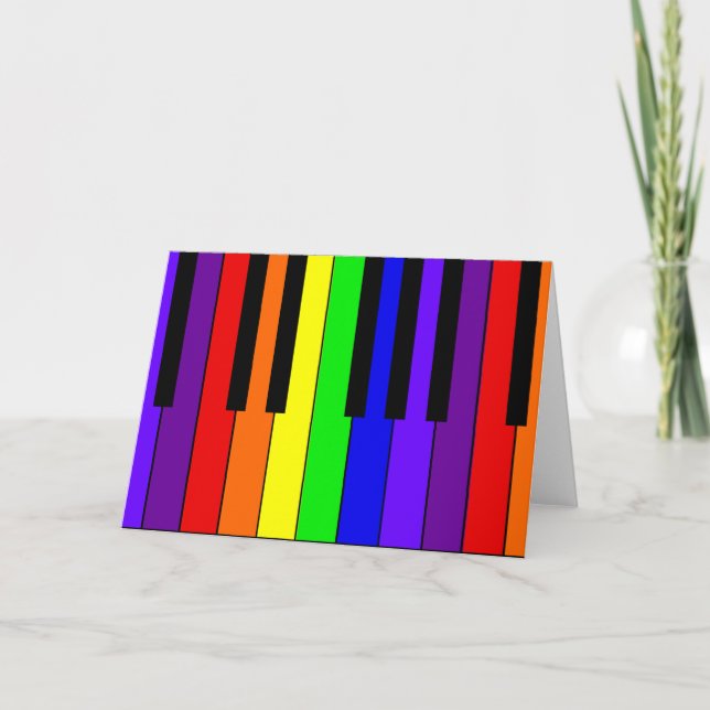 Carte Clavier d'arc-en-ciel (Devant)