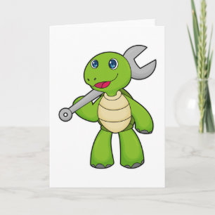 Carte Clé de mécanicien tortue
