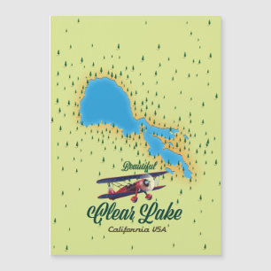 Carte Clear Lake California USA