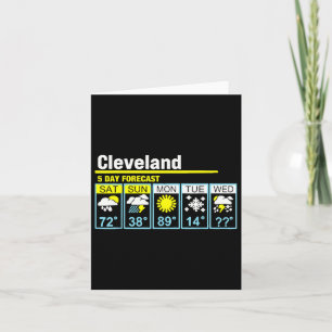 Carte Cleveland Prévision de 5 jours Météo de voyage amu