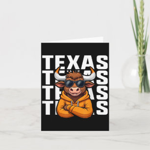Carte Clic Graphique vintage Texas Pour Hommes Femmes En