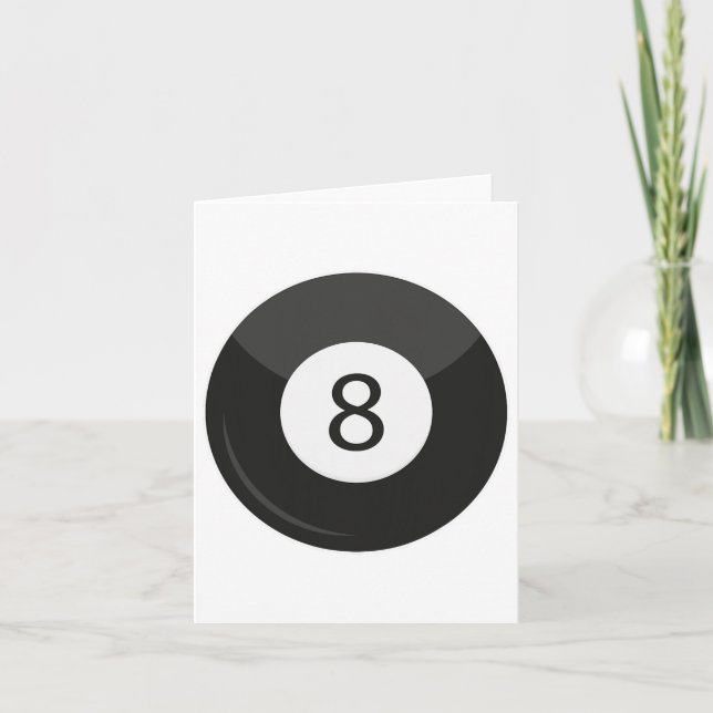 Carte Clic Magic 8 Huit Ll Billard Lecteur Billard Adult (Devant)