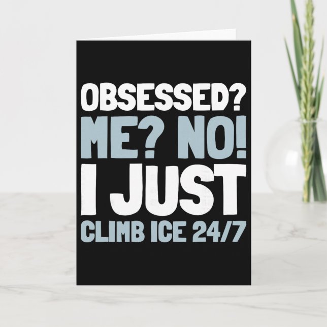 Carte Climb Climber - Escalade de glace _2  (Devant)