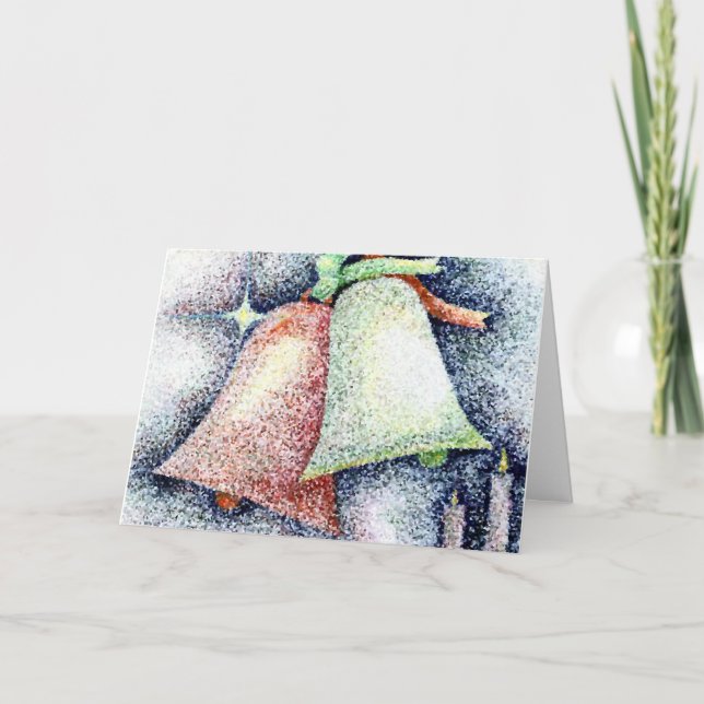 Carte "Cloches de Noël" (Devant)