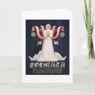 Carte Cloître d'Ephrata WPA 1938