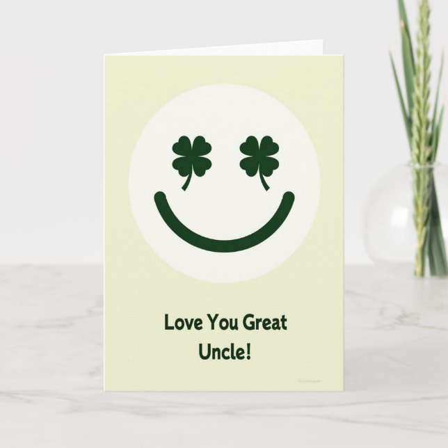Carte Clover Smile Love You (Devant)
