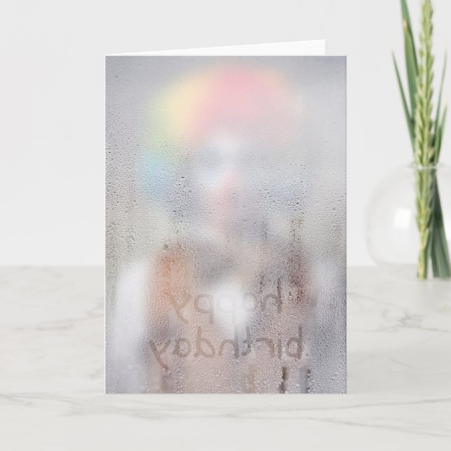 Carte Clown de douche (Devant)