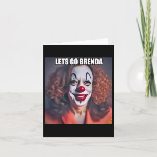 Carte Clown Go Go Brenda 1