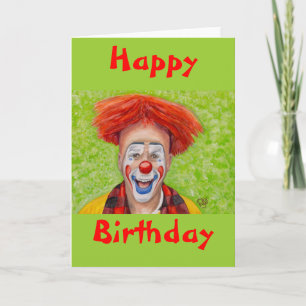 Carte Clown Steven Daniel Copeland